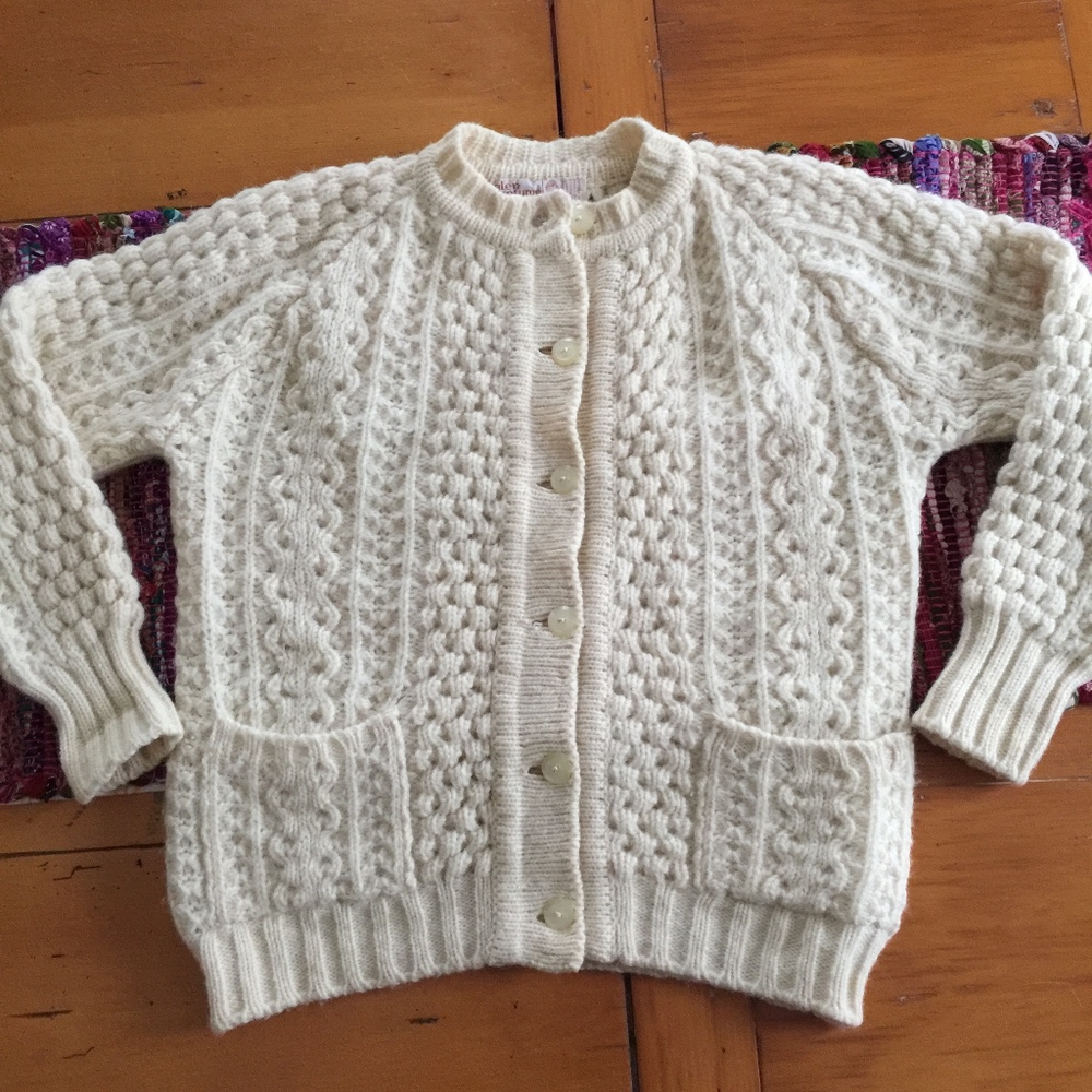 Glen Columb Kille Thick Irish Wool Sweater